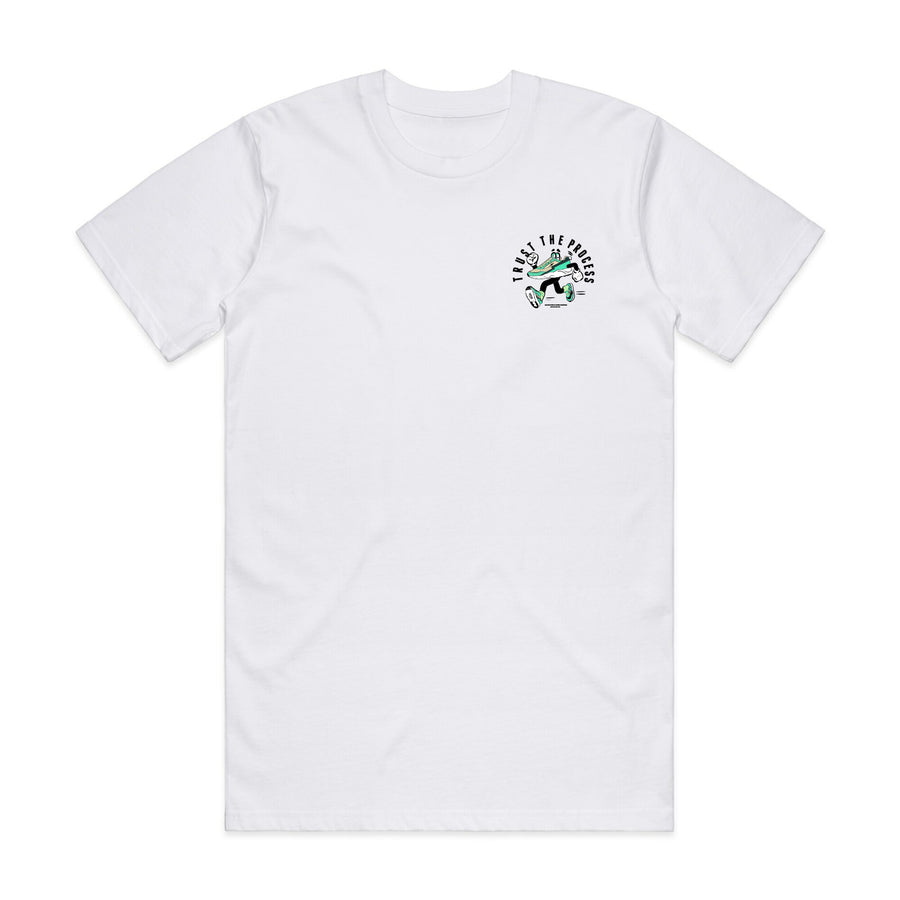 Trust The Process Tee - White