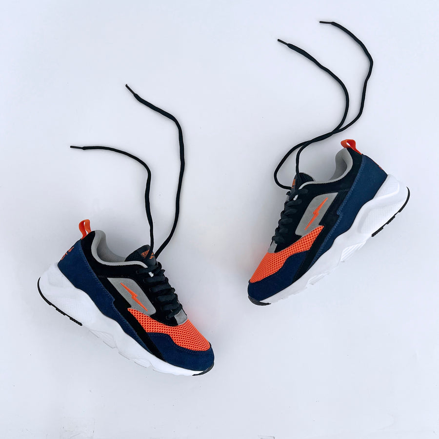 Turbo 1 "Aztros" Orange/Dark Navy/Gray/Black