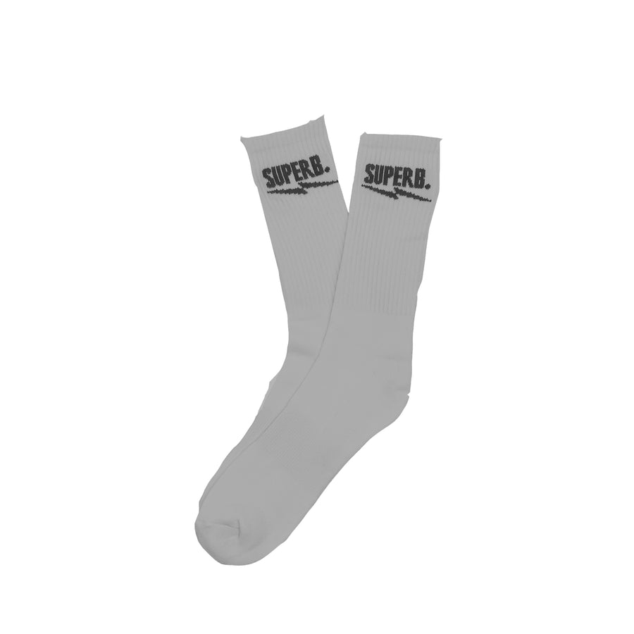 Superb Logo Socks - Gray