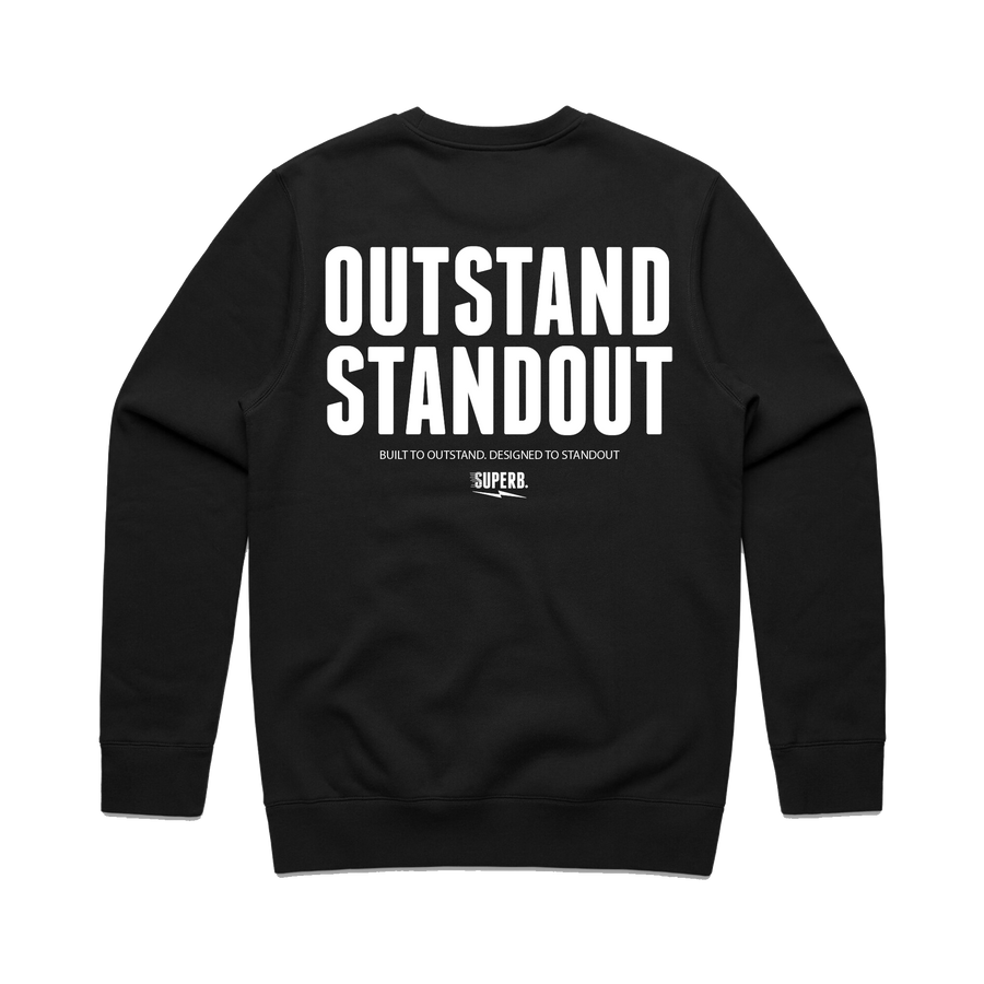 Outstand : Standout Crewneck - Black