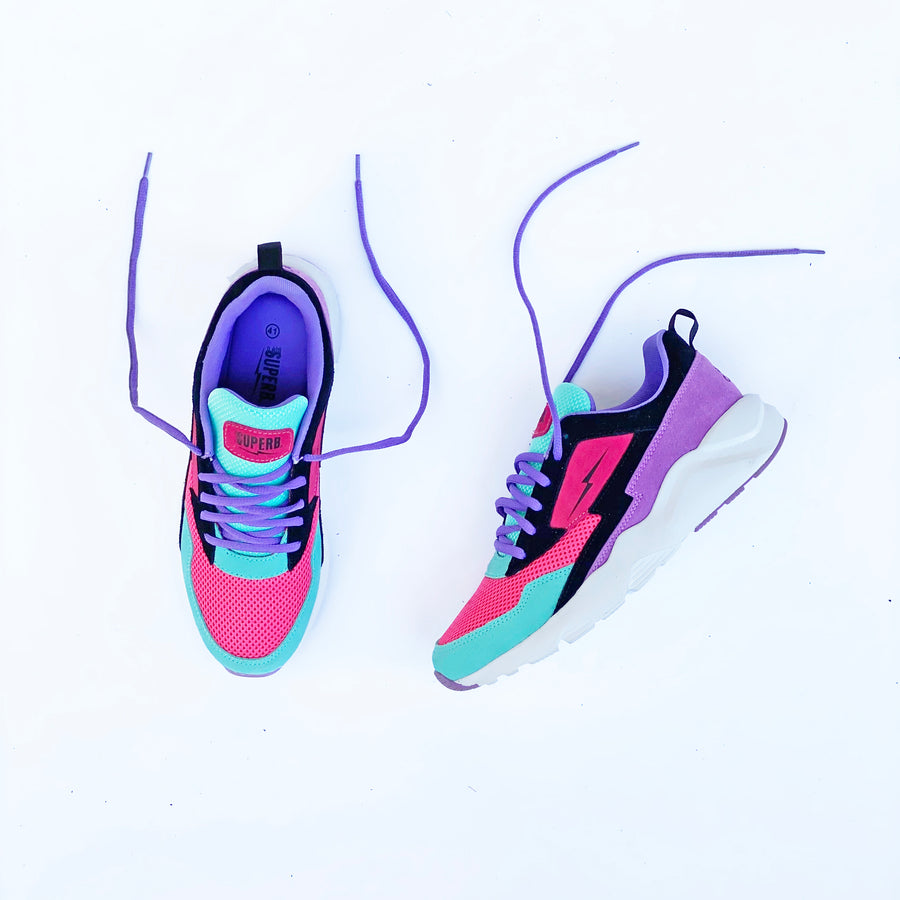 Turbo 1 (Cotton Candy) - Arctic Blue/Grape/BLK
